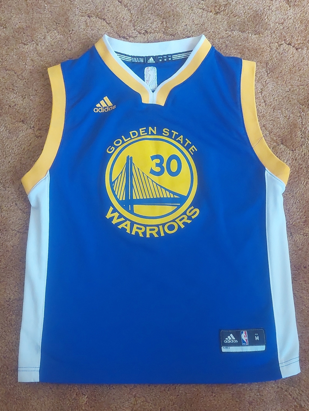 adidas Steph Curry Golden State Warriors Jersey #30 NBA Men's Basketball